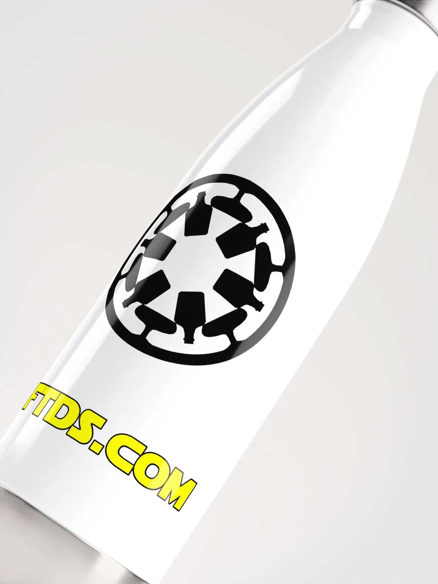 GFtDS Metal Water Bottle (White) product image (5)