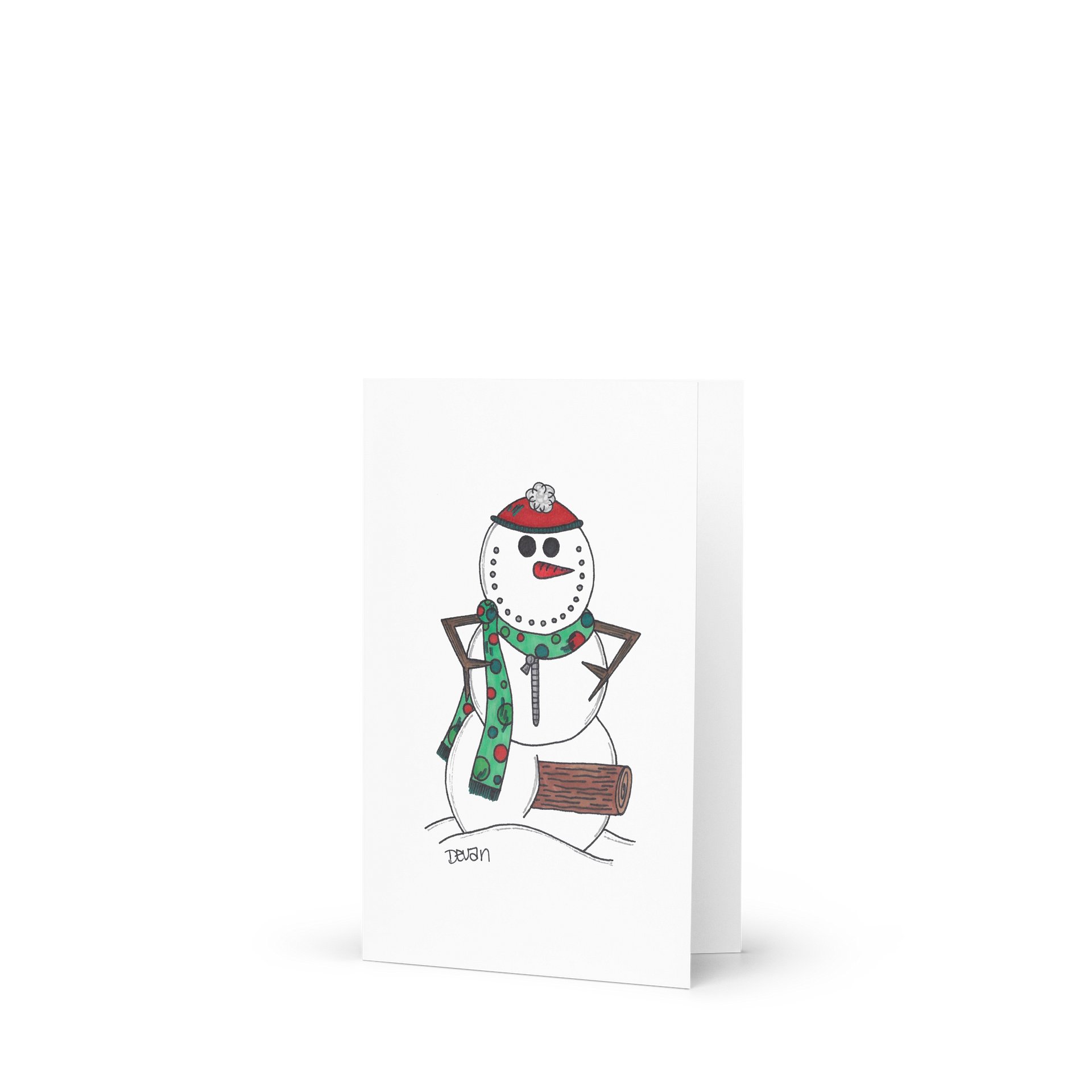 Snow Peeps: Big Wood Card product image (1)