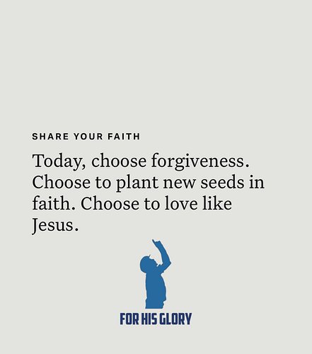 “Sow for yourselves righteousness; Reap in mercy; Break up your fallow ground, For it is time to seek the LORD, Till He comes...