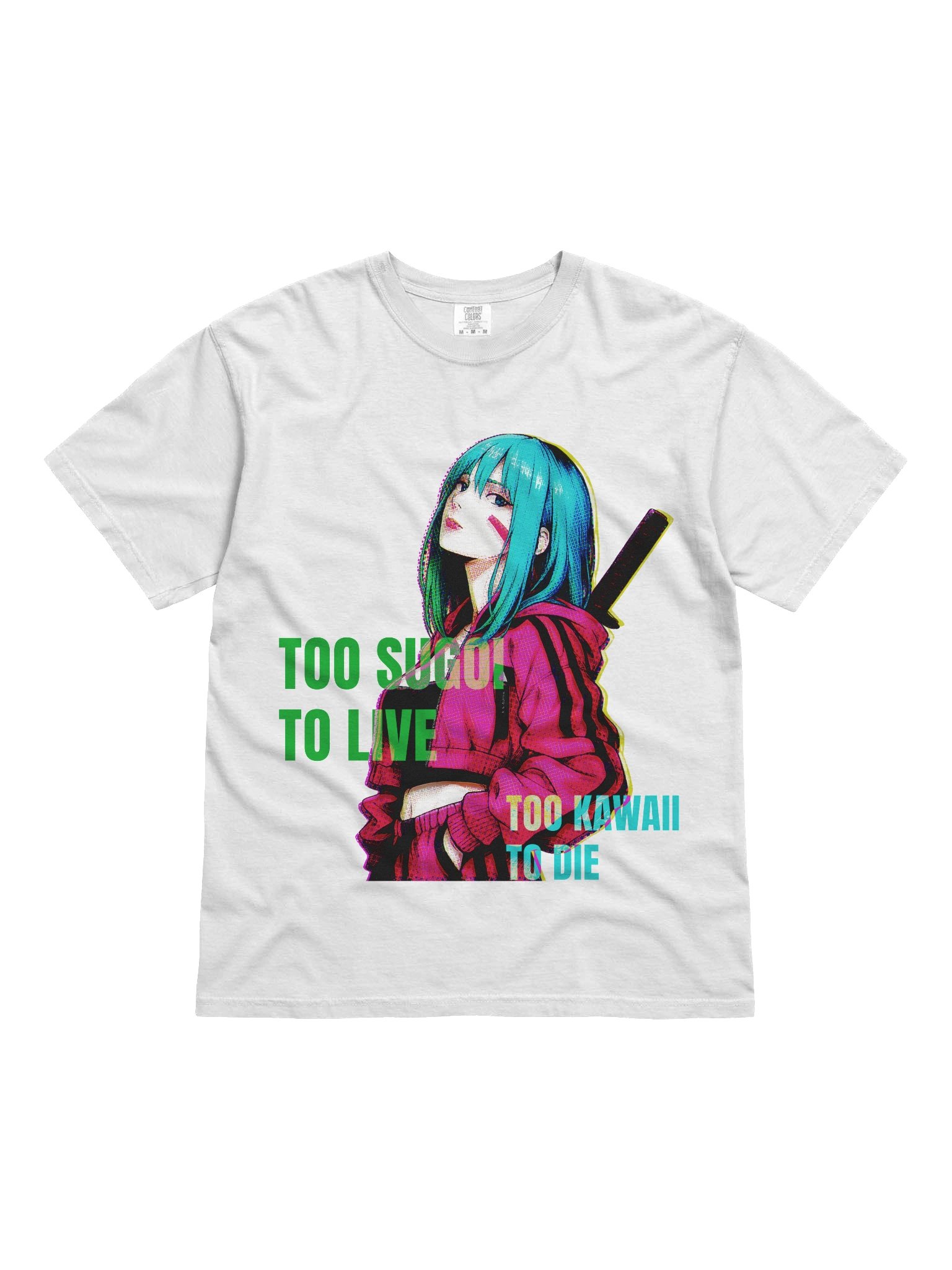 Too Sugoi/Too Kawaii Ohayo Samurai Tee product image (6)