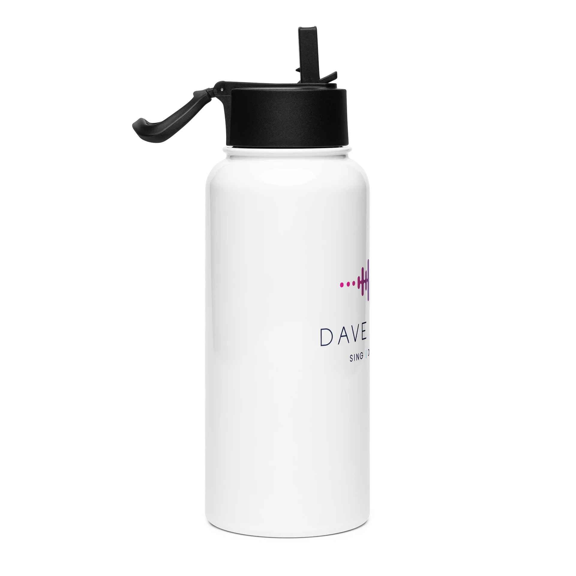 Dave Bootle Water Bottle (white) product image (4)