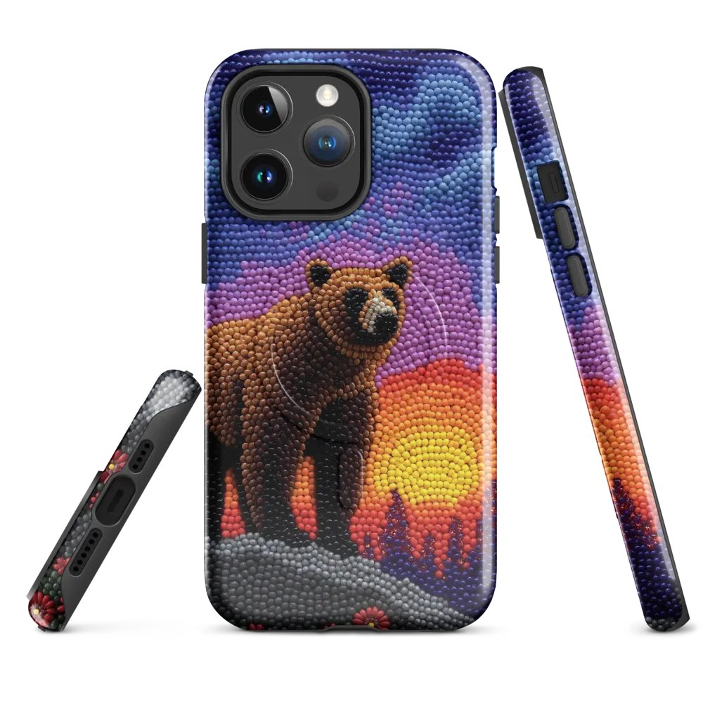 Bear Sunset MagSafe® iPhone® Tough Case product image (4)