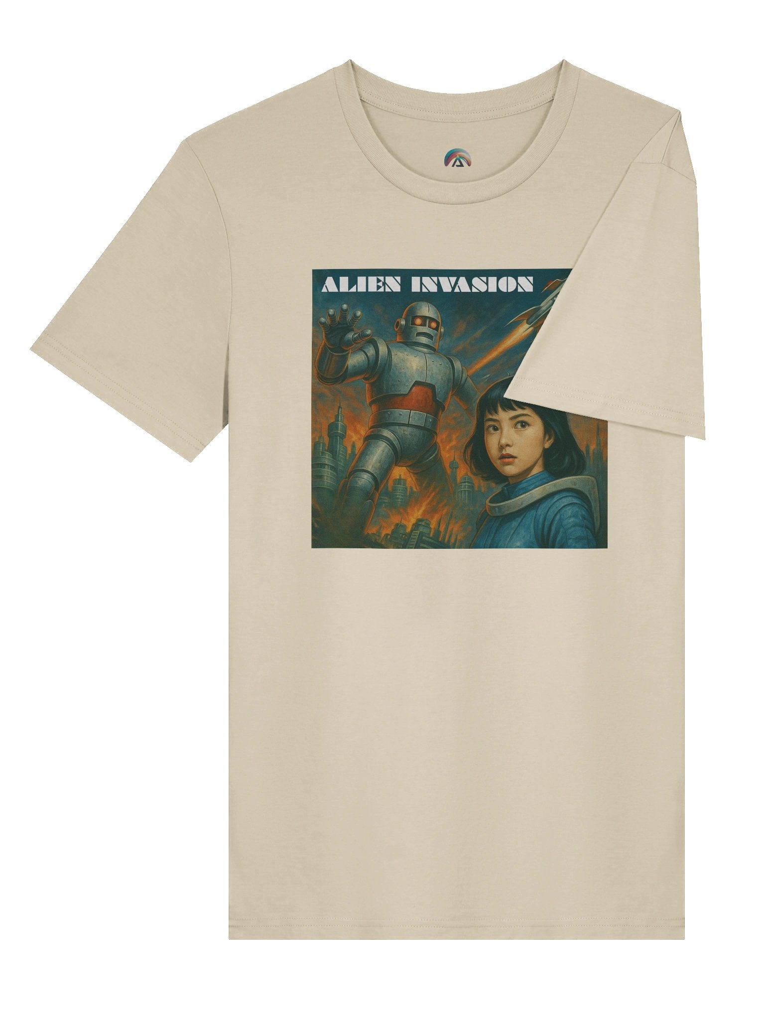 Alien Invasion Organic Tee product image (4)