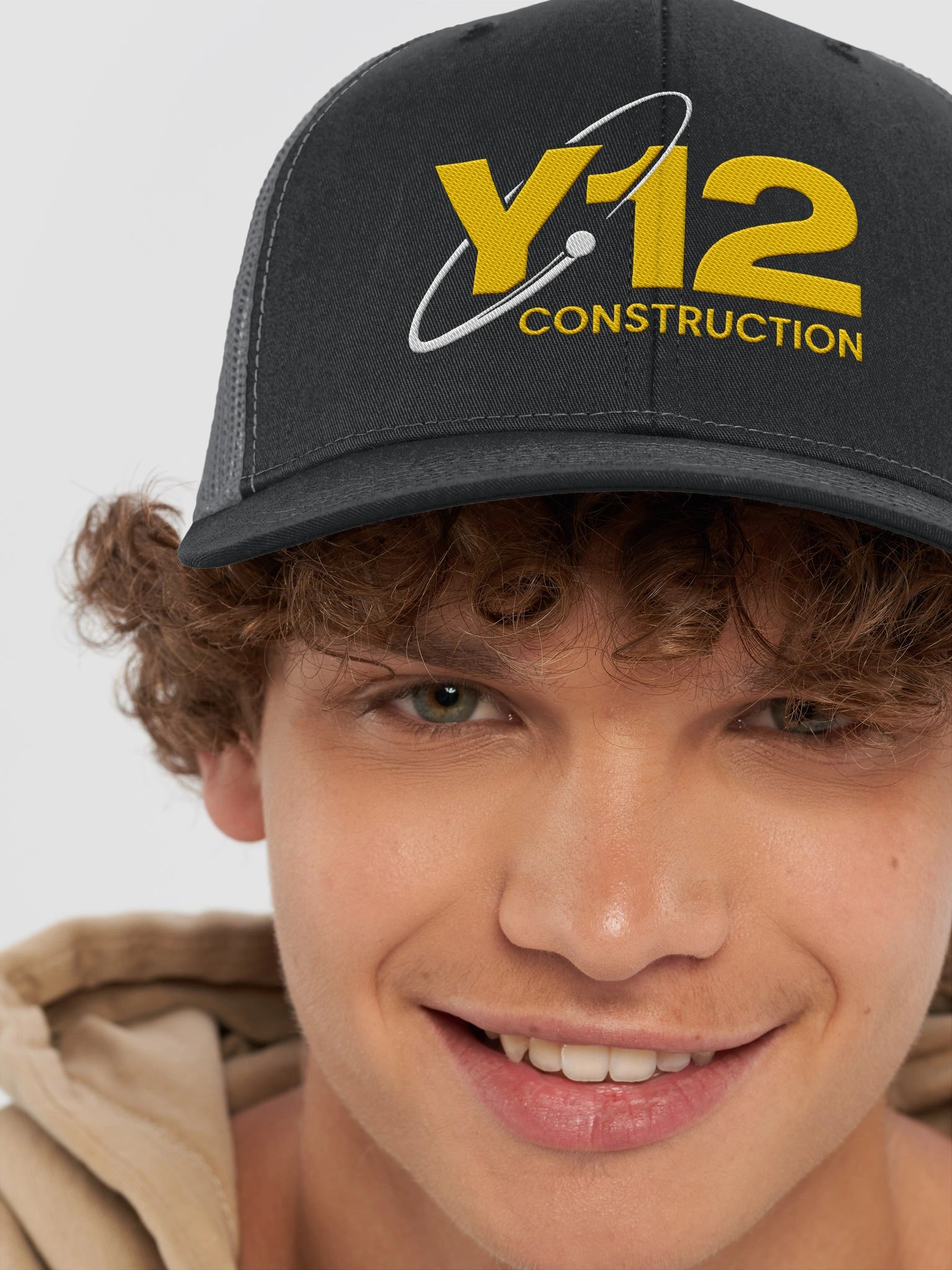 Y12 Construction Hat (Black) product image (8)