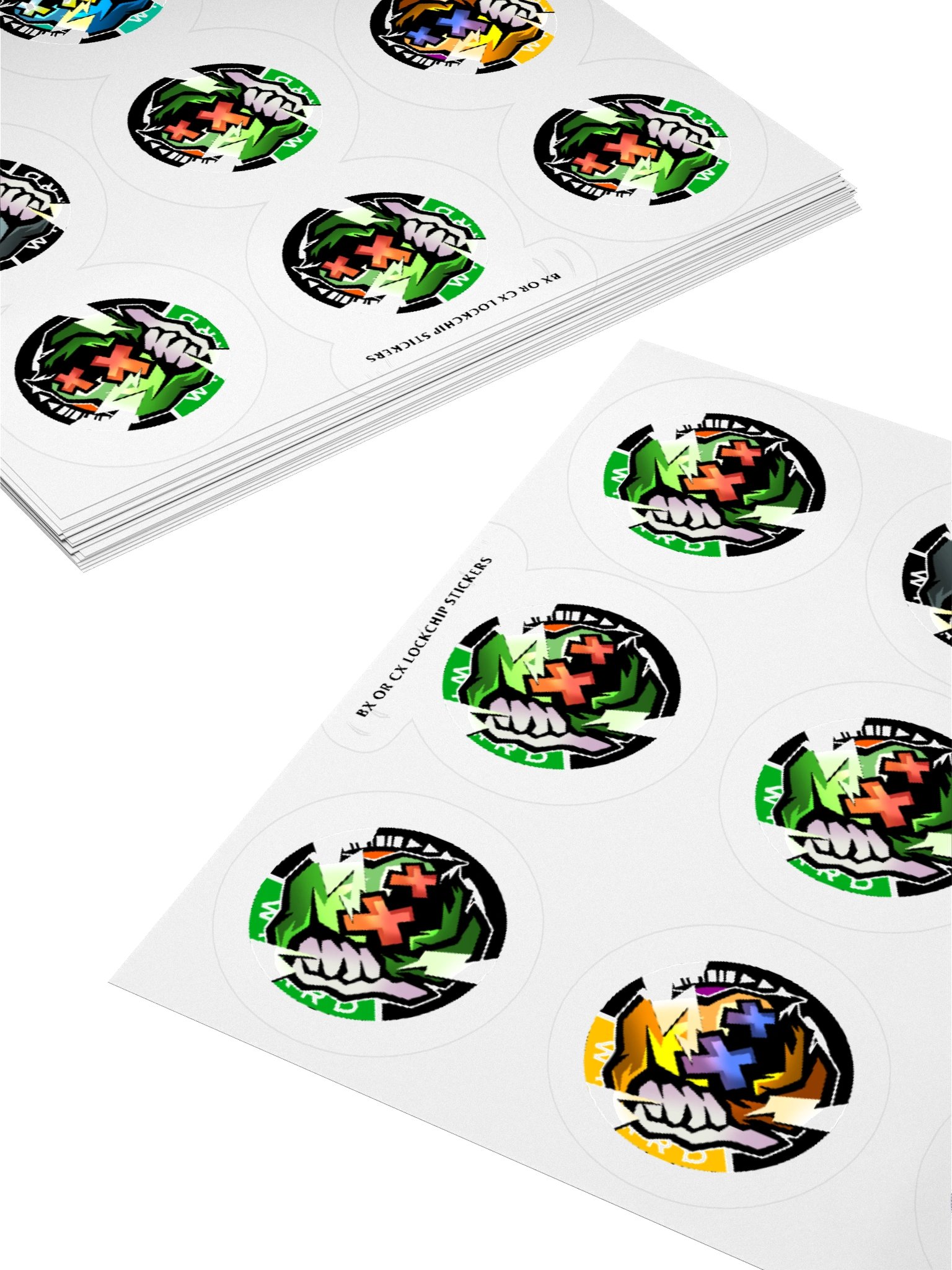 The BX & CX Lock Chip Sticker Pack product image (4)