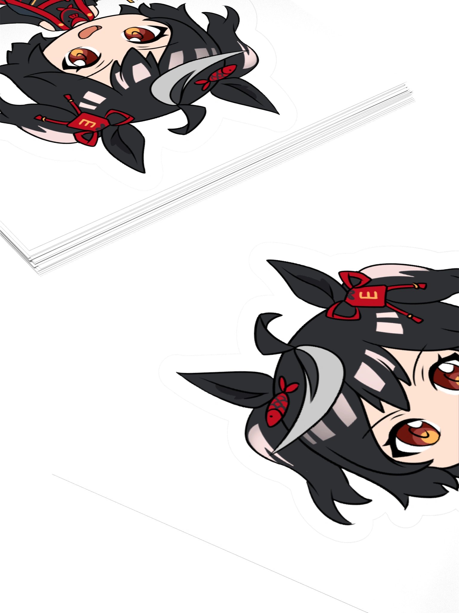 Kitasan Black x ChopsticksChan Sticker product image (4)