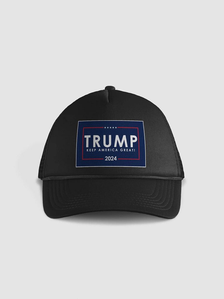 Trump 2024 Foam Trucker Hat product image (1)