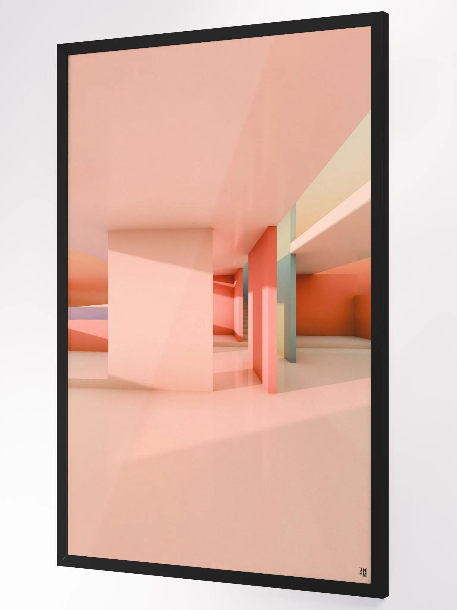 Architectural Landscape - Summer Pastel 04 24"x36" product image (3)