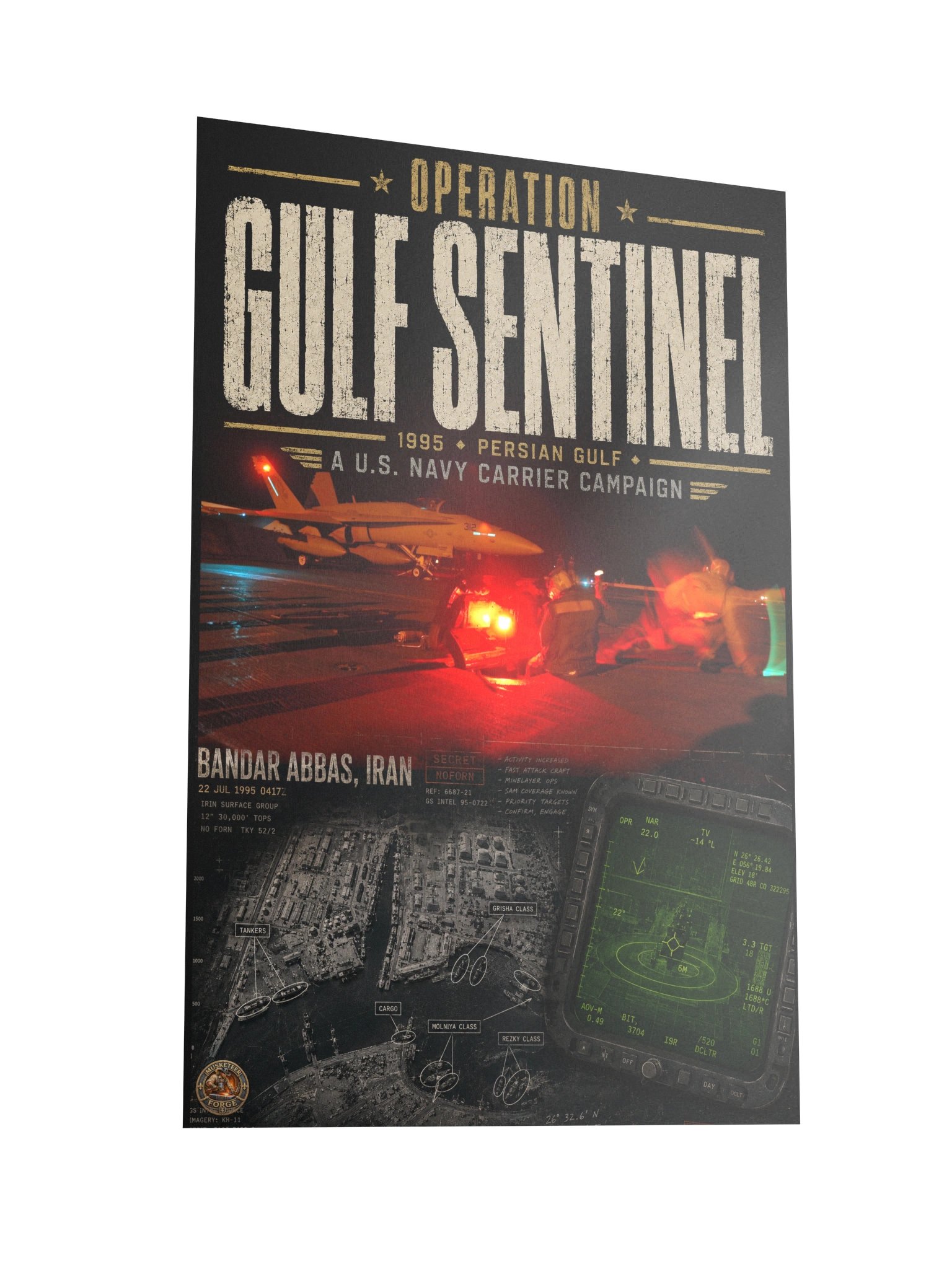 Operation Gulf Sentinel — Campaign Poster product image (2)