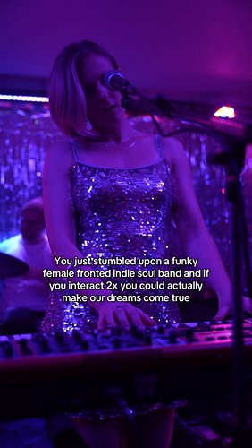 Trying to find all the funk, disco, soul lovers out there. Drop a 🪩 if we found you! 

#nudisco #funk #indiesoul #womeninmusi...