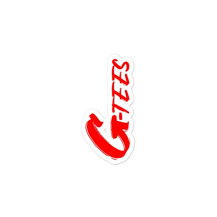 G-Tees Red Decal product image (2)