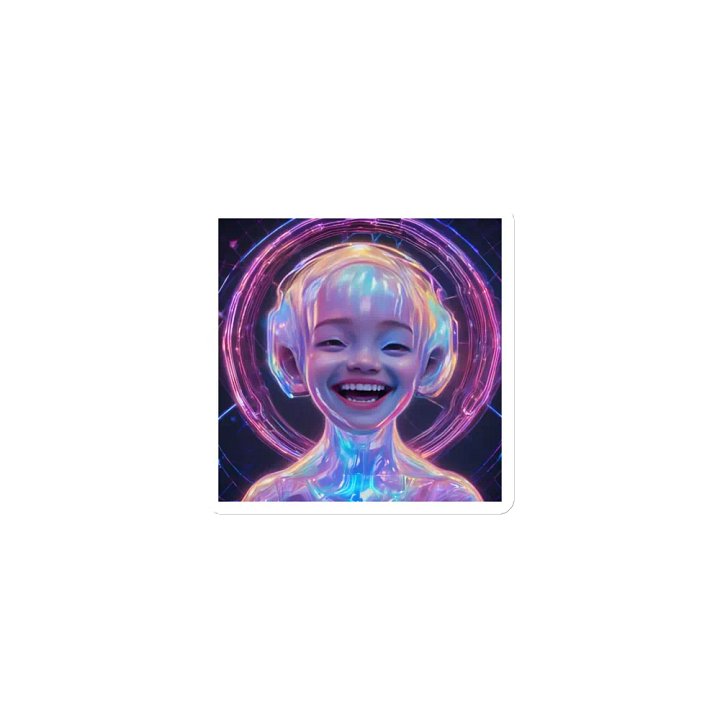Happy as a Hologram Magnet product image (1)