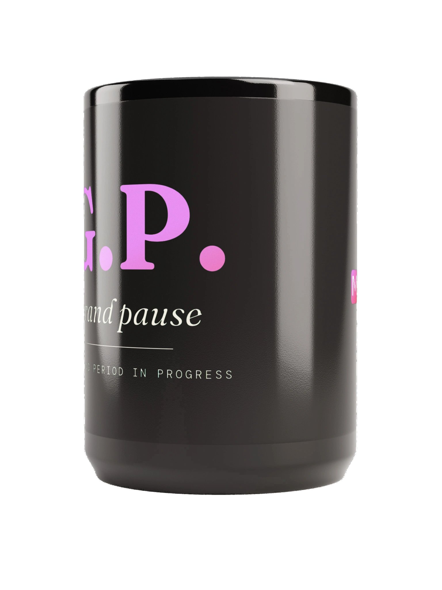 Grand Pause Mug - Black product image (2)