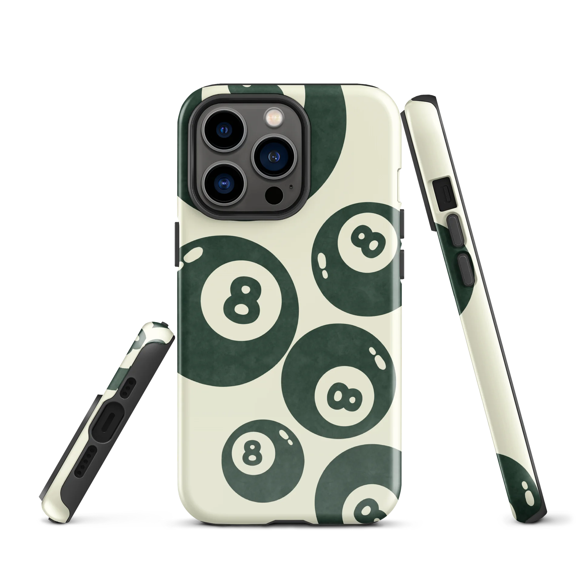 The 8 Ball ClubHouse iPhone Case – Old Money Green product image (2)