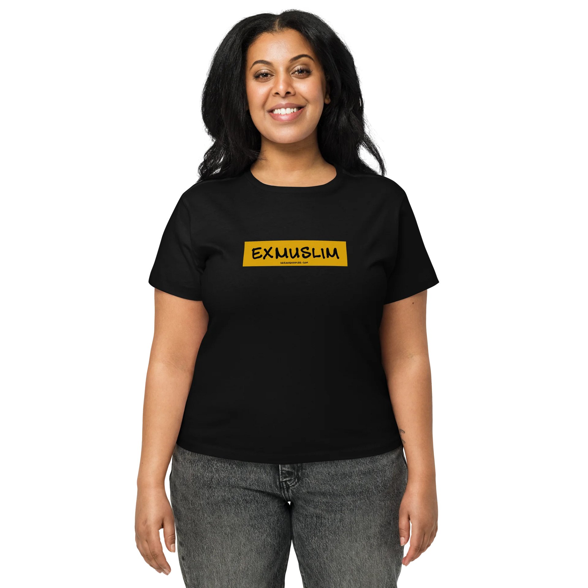 ExMuslim High-Waisted T-Shirt product image (1)