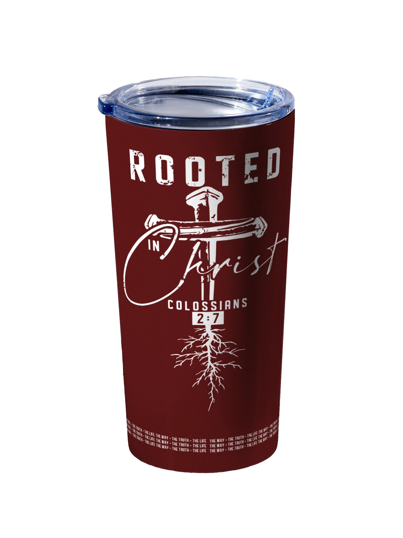 Rooted in Christ 20oz Christian Tumbler product image (2)