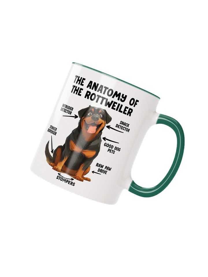 Rottweiler Anatomy Ceramic Mug product image (14)