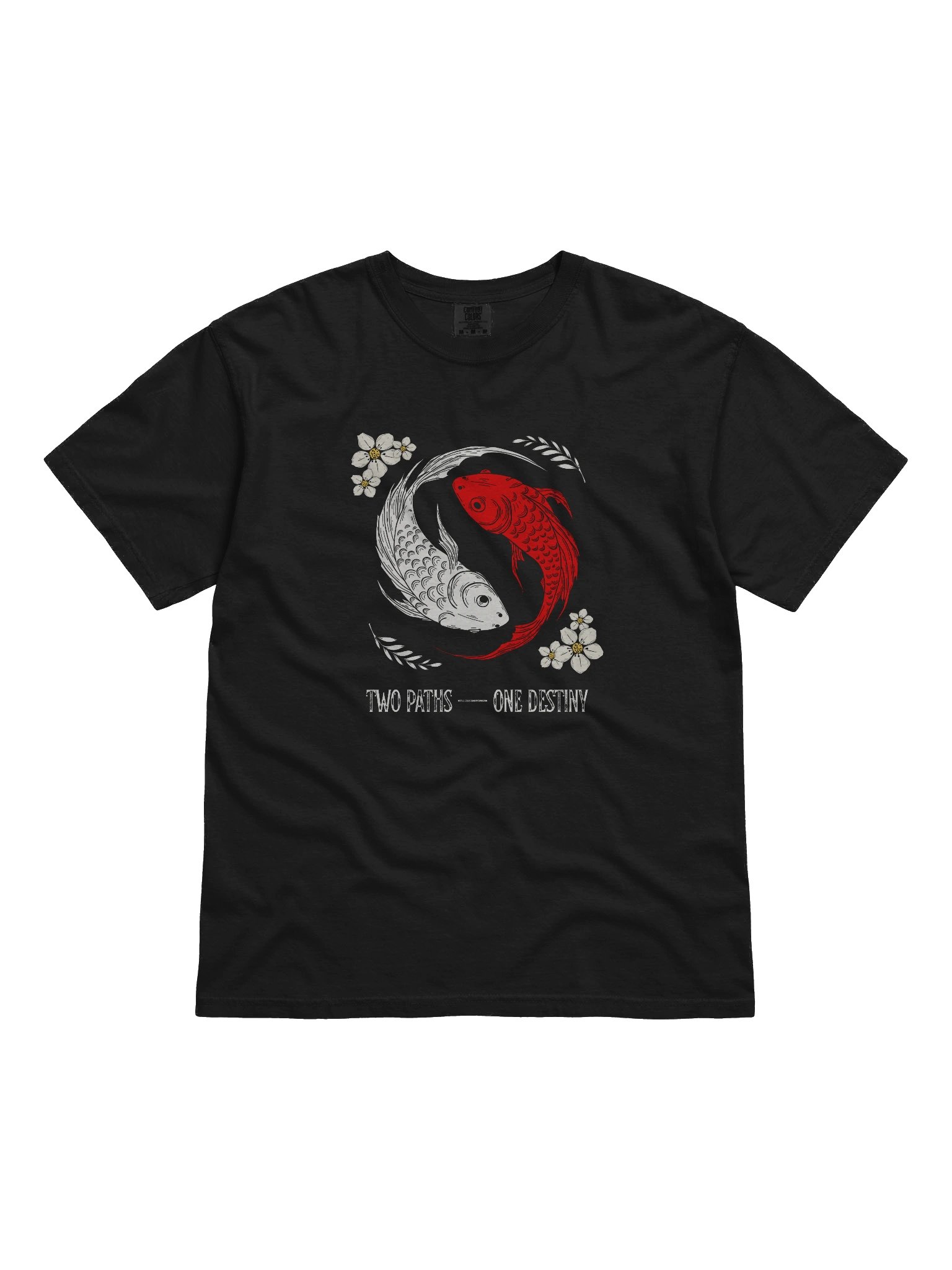 Yin Yang Koi Fish T-Shirt product image (1)