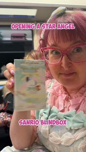 Star Angel Sanrio Blindbox : which one will I get ?⁠
⁠
And also did you know thtatMister Fluff was ULTRA SPECIFIC about Pocha...