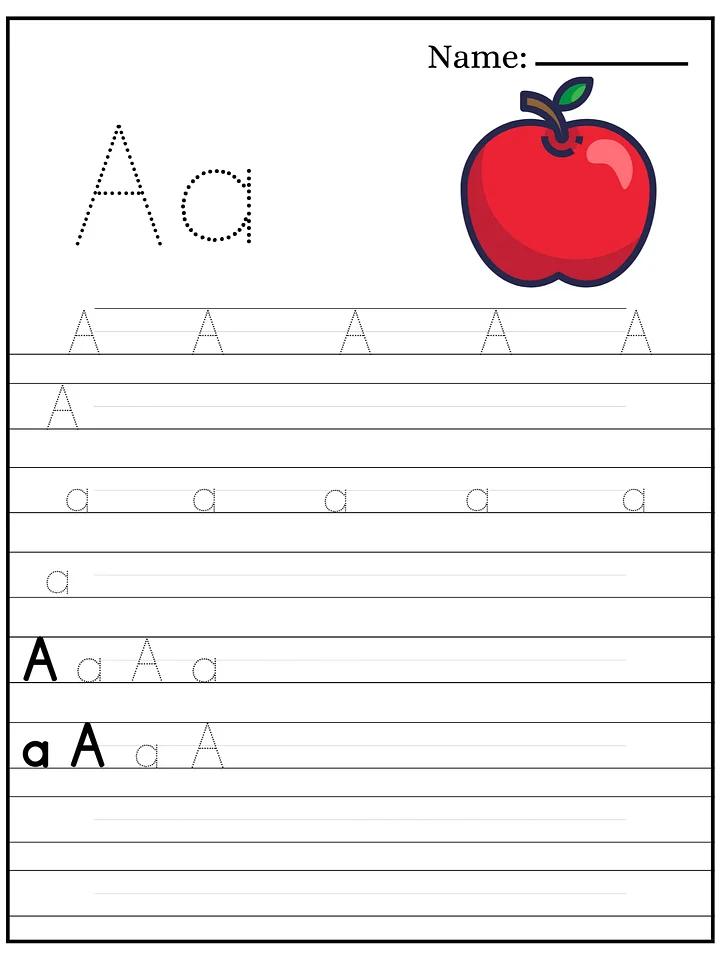 Tracing ABCs Workbook product image (2)