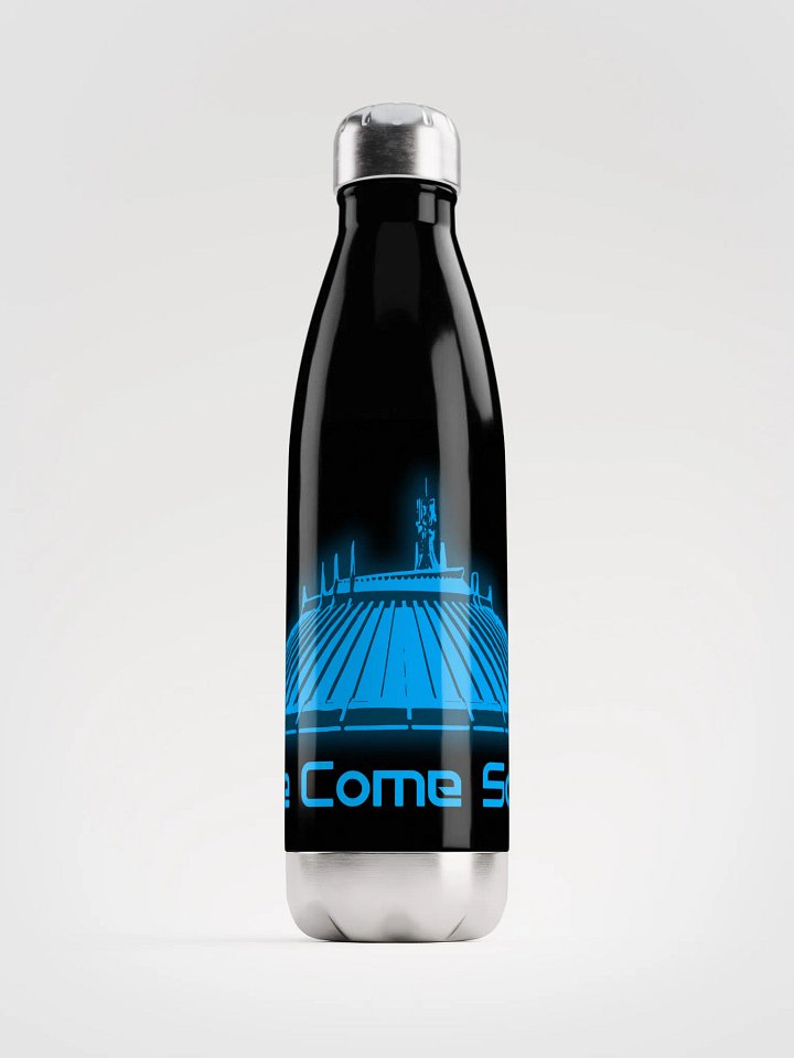 Space Mountain: We've Come So Far - Steel Water Bottle product image (1)