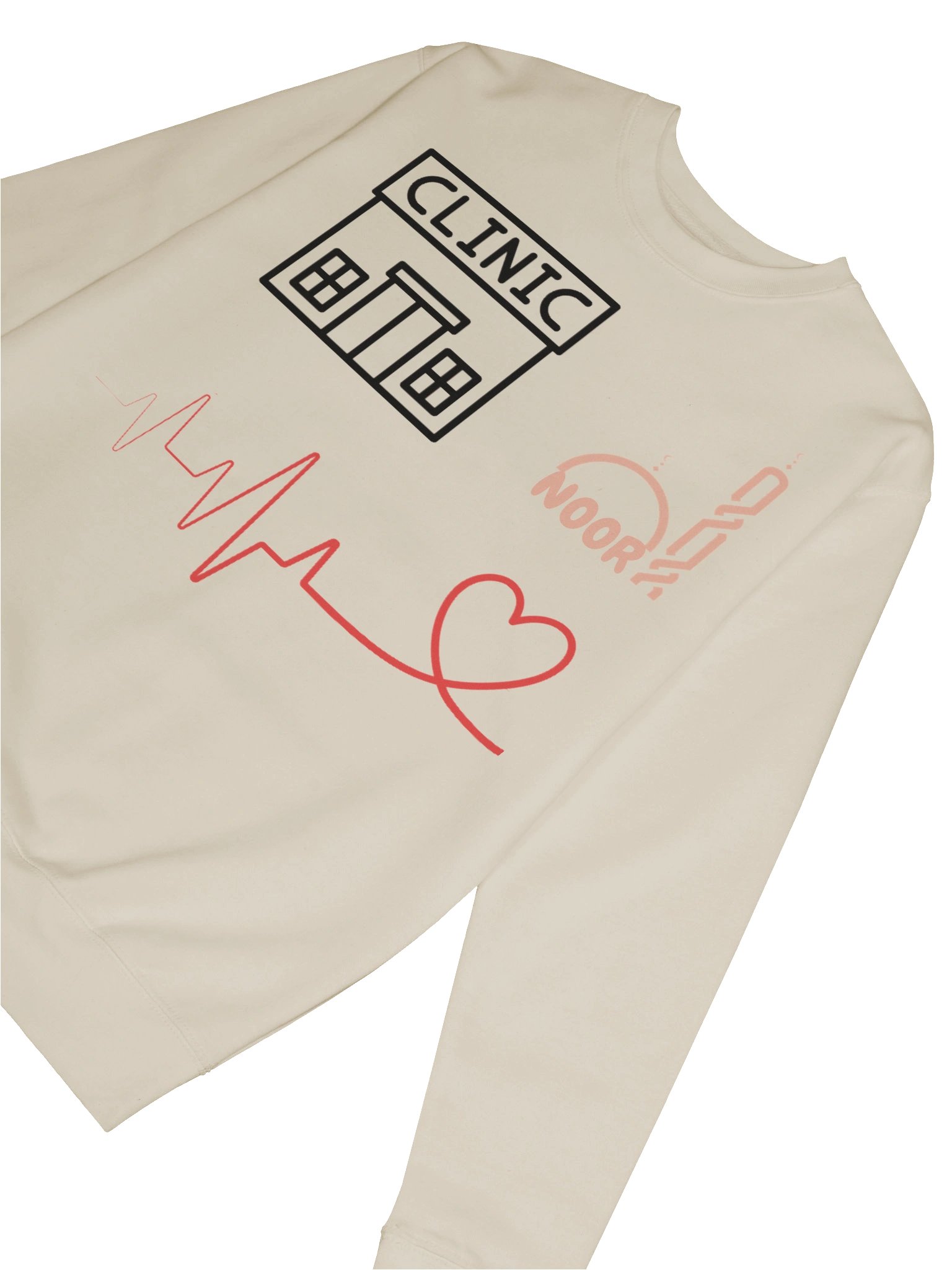 Noor Medical Premium Cotton Crew Sweatshirt product image (6)