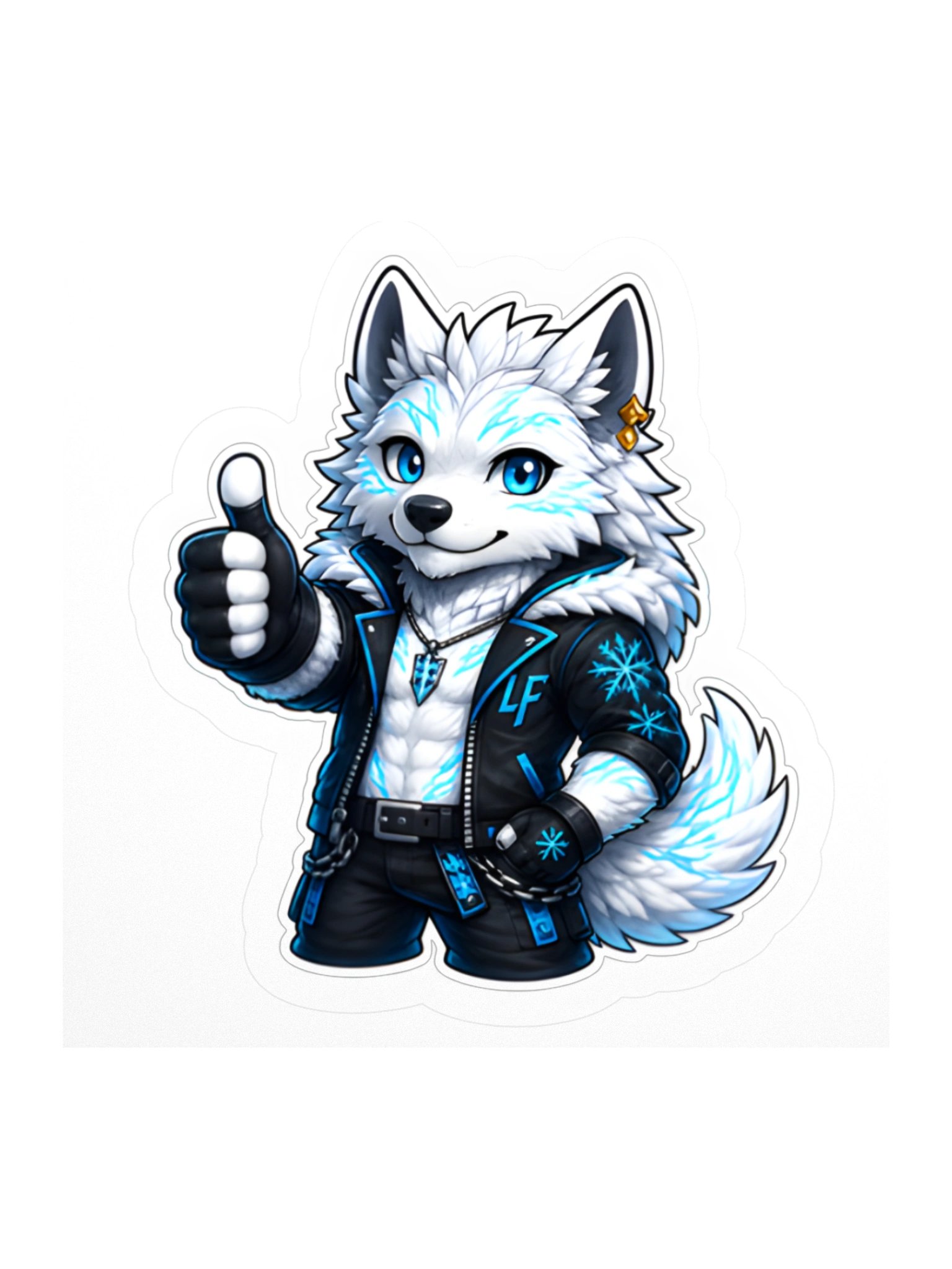 Frostfur Thumbs Up Sticker product image (1)
