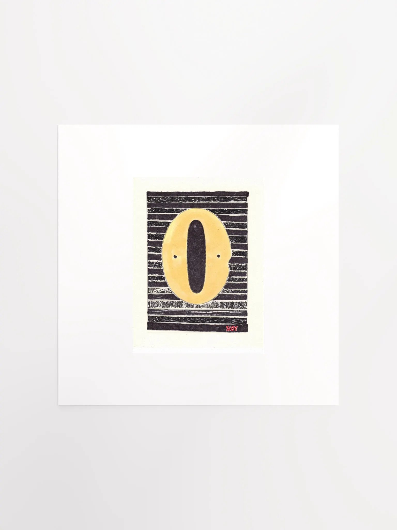 A cypher screams panel card print product image (5)