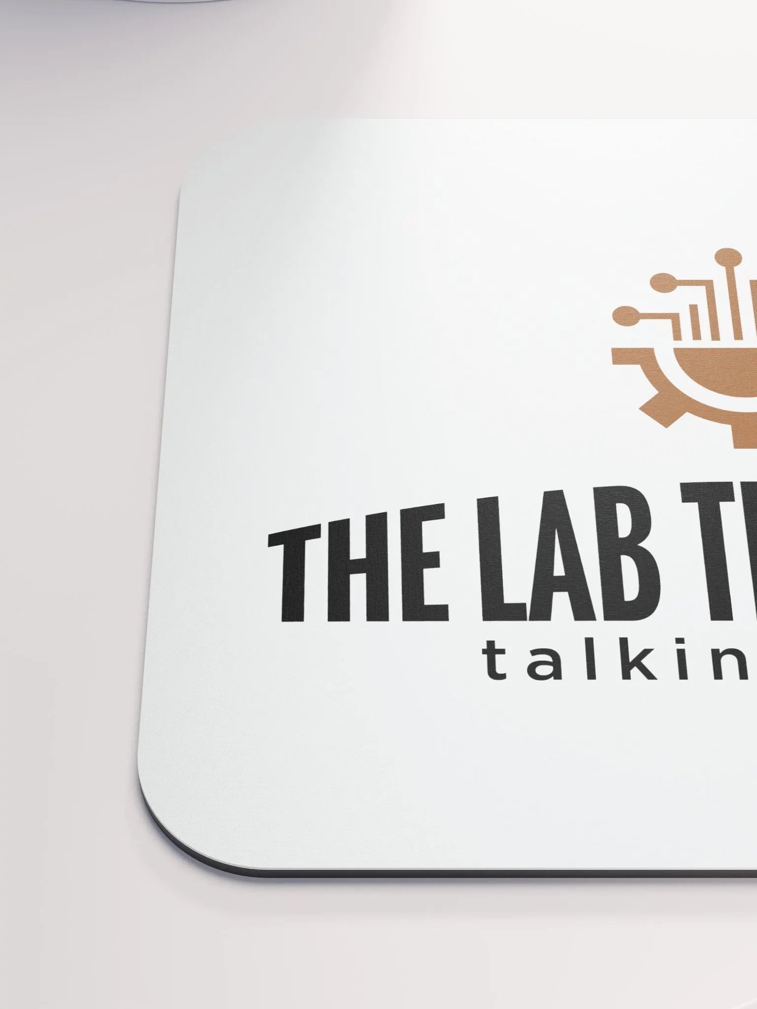 Lab Tech Show Mouse Pad Brown, Black, & White product image (6)