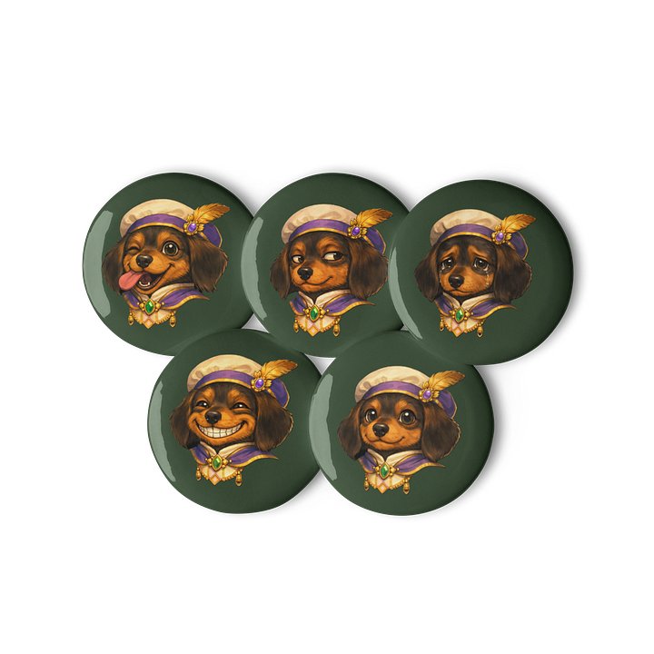 Kingdoms Herald Pin Button Set product image (2)