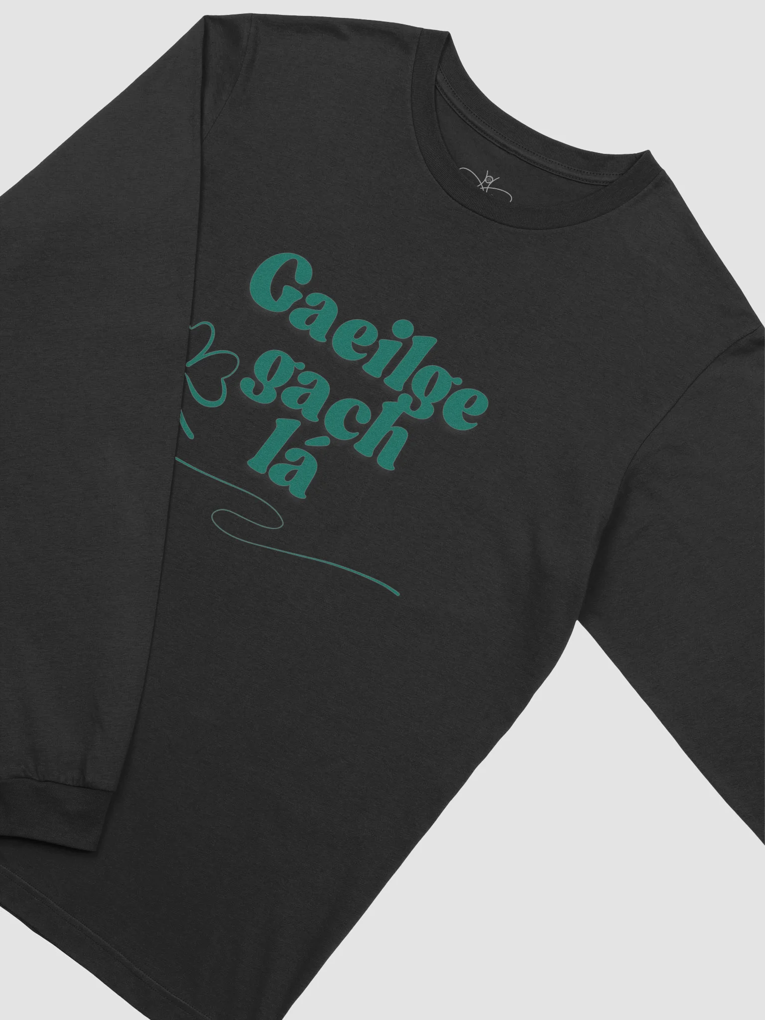 Gaeilge Gach Lá (Irish Every Day) Super Soft Long Sleeve Tee product image (2)