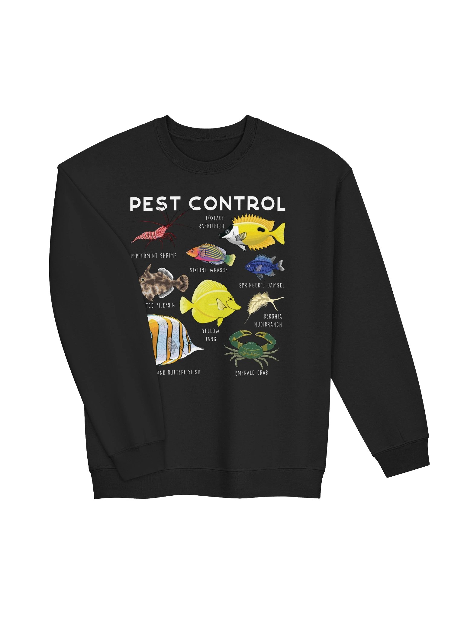 Pest Control Sweatshirt for Reef Aquarium Lovers product image (7)
