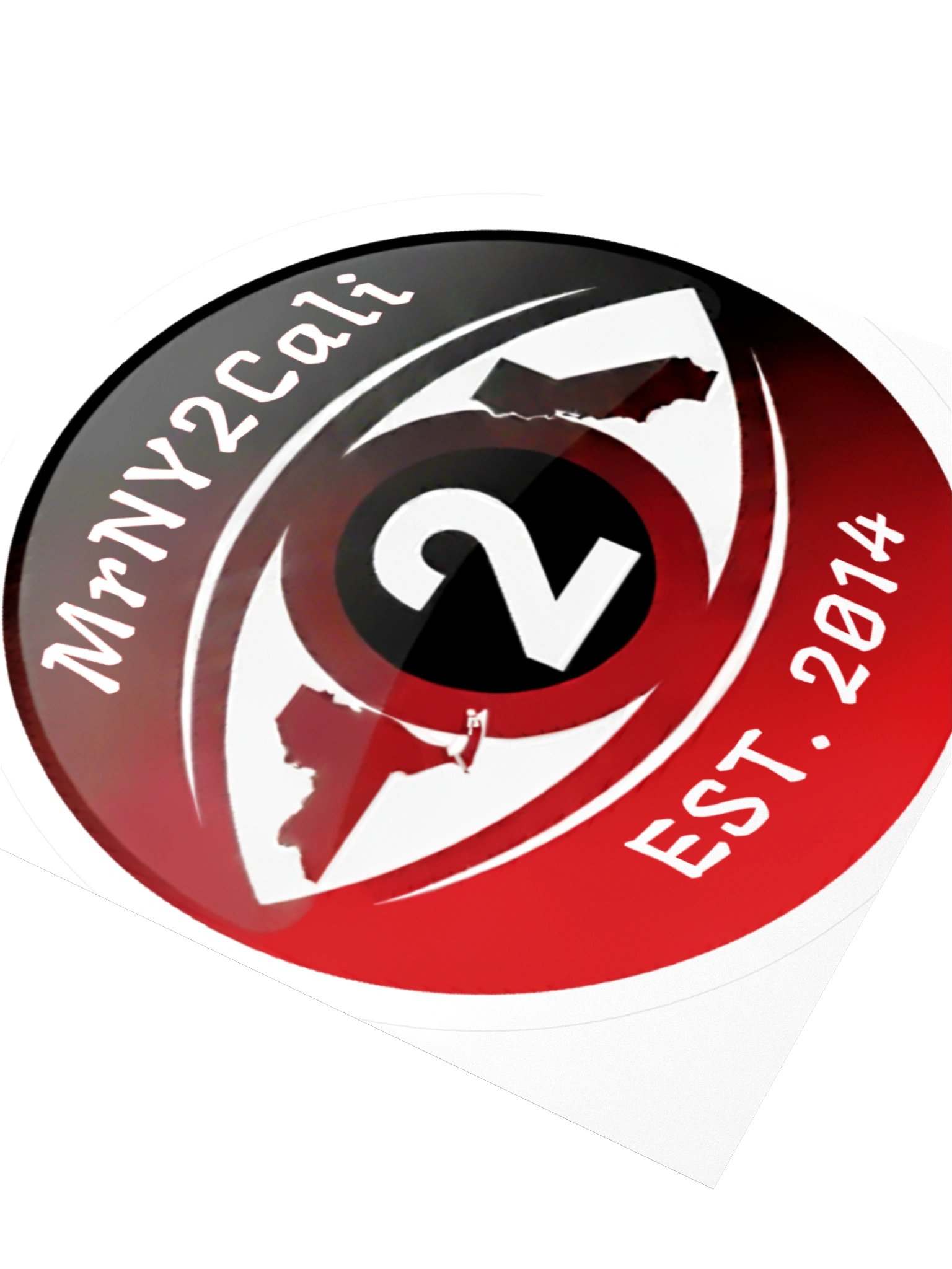 MrNY2Cali Logo Sticker product image (6)