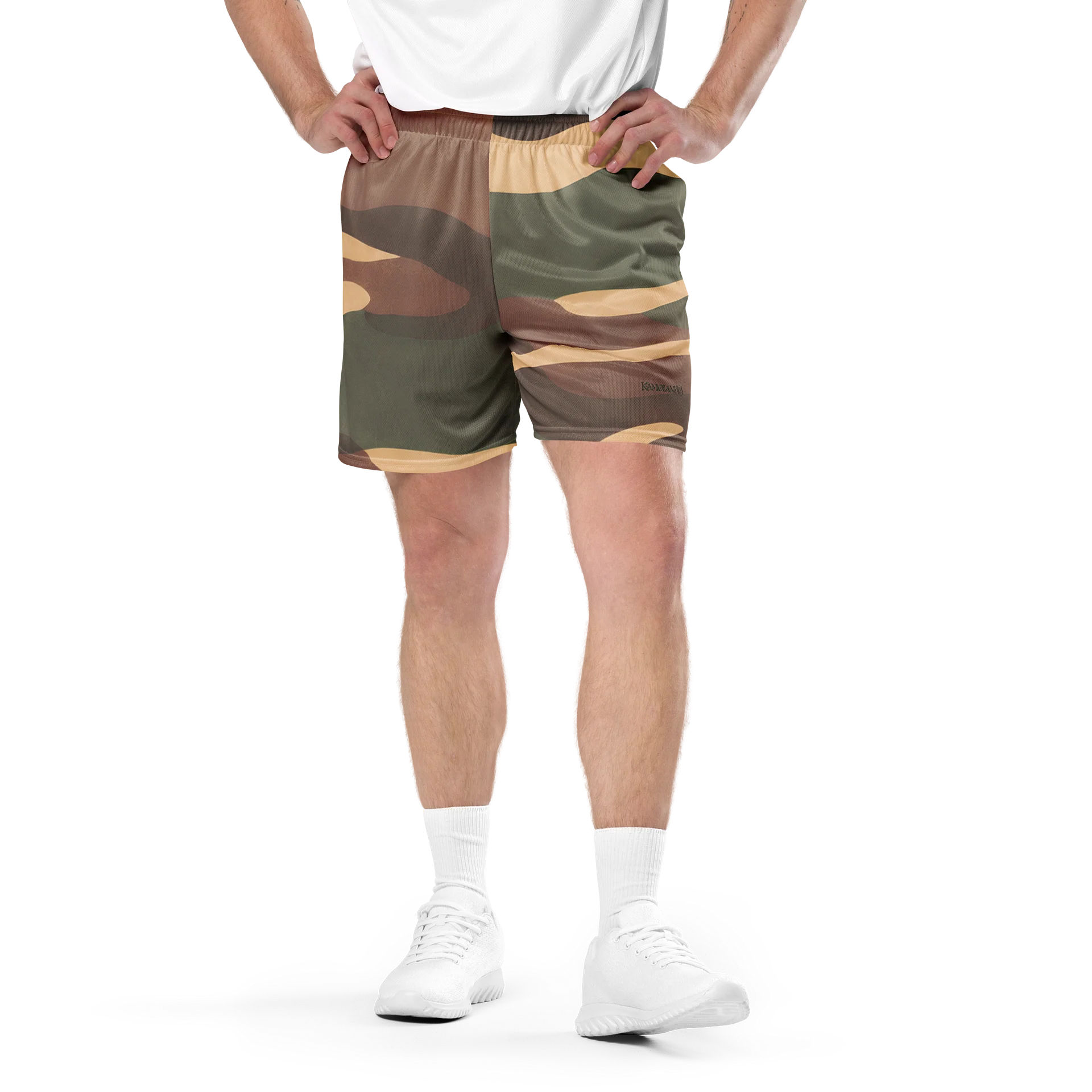 Untamed Terrain — Unisex Gym Shorts product image (2)