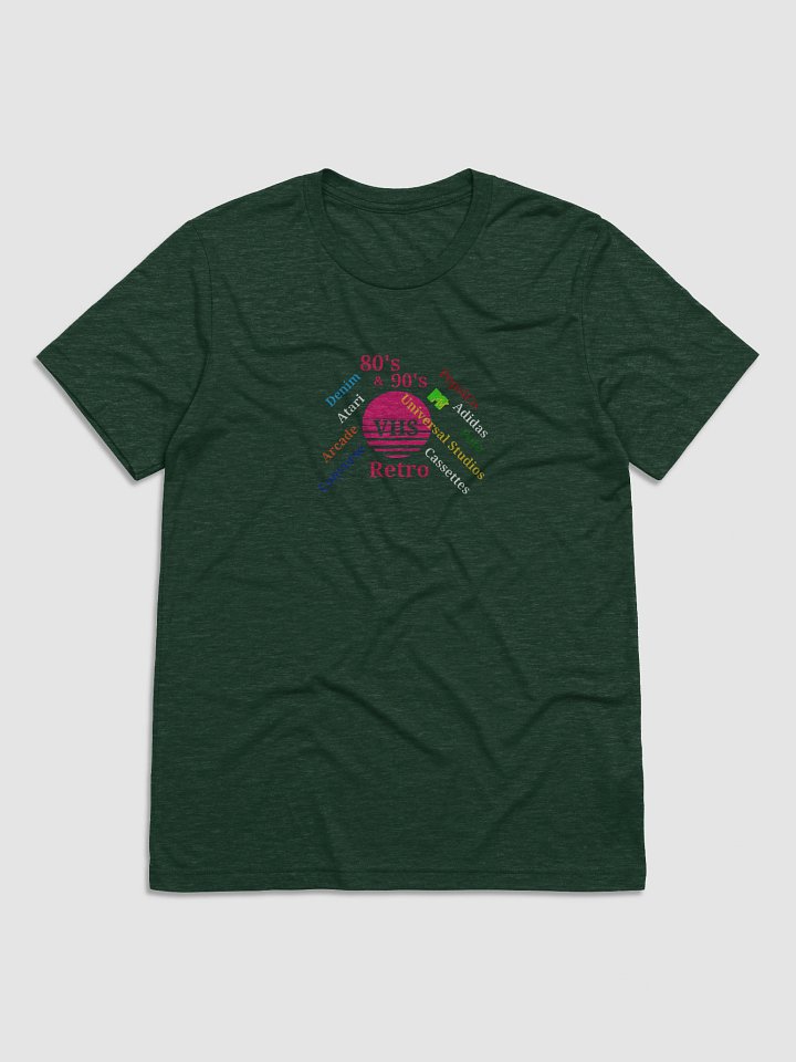 Retro VHS Nostalgia Short Sleeve Tee product image (1)
