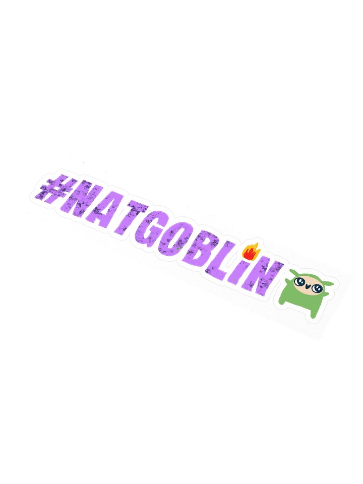 #NATGOBLIN Sticker product image (1)