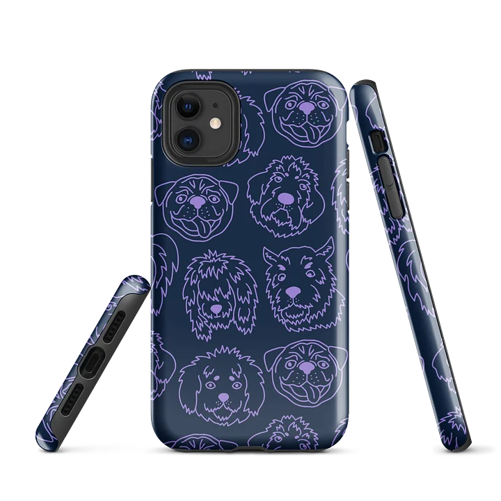 Funny Heads of Dogs Breeds Tough iPhone Case product image (1)