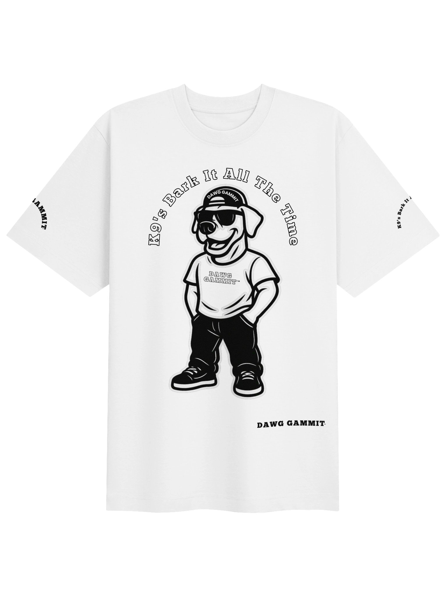 DAWG GAMMIT Great Dane Heavy T-shirt product image (1)