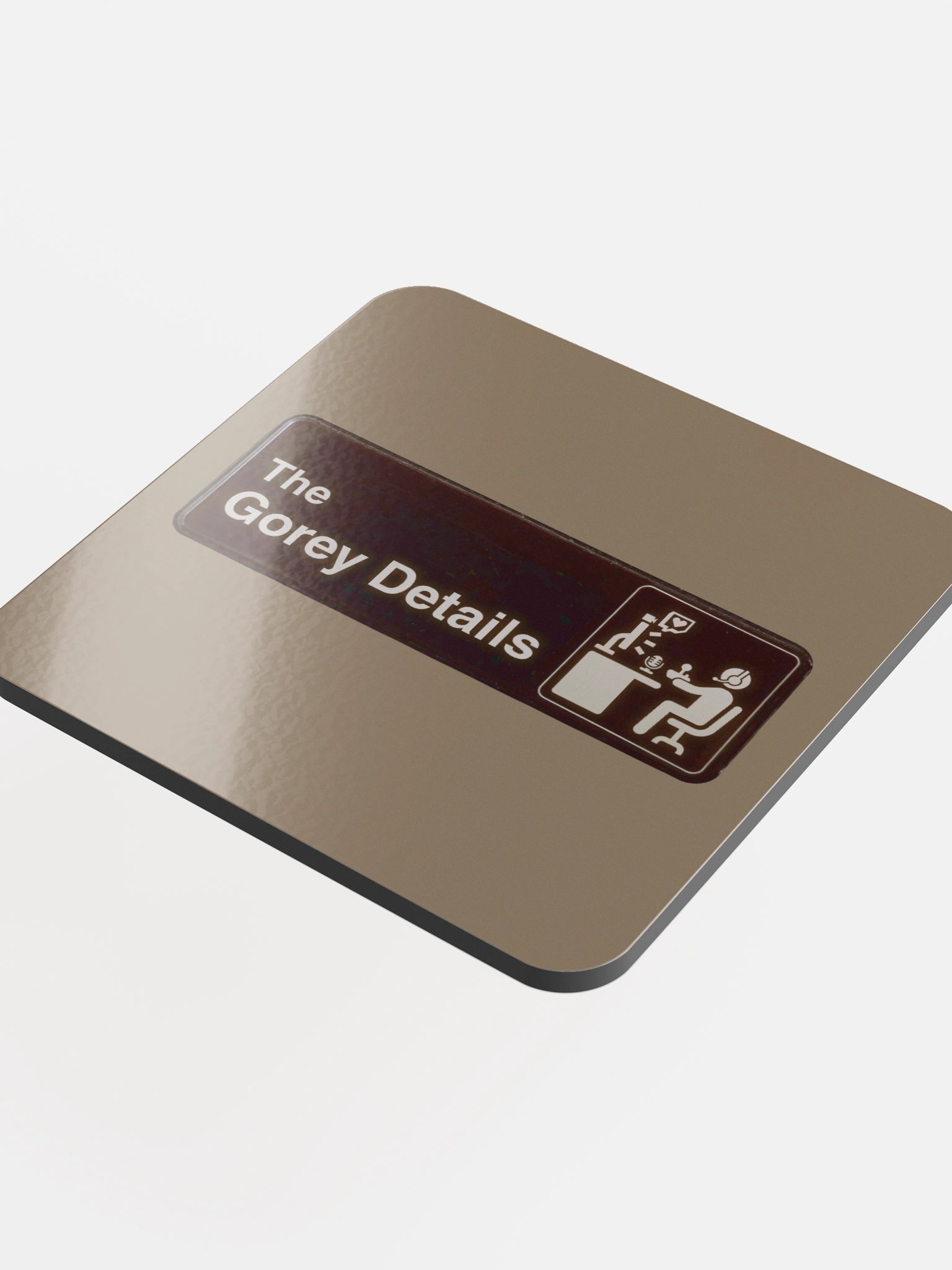 The Studio - Glossed Cork Coaster product image (4)
