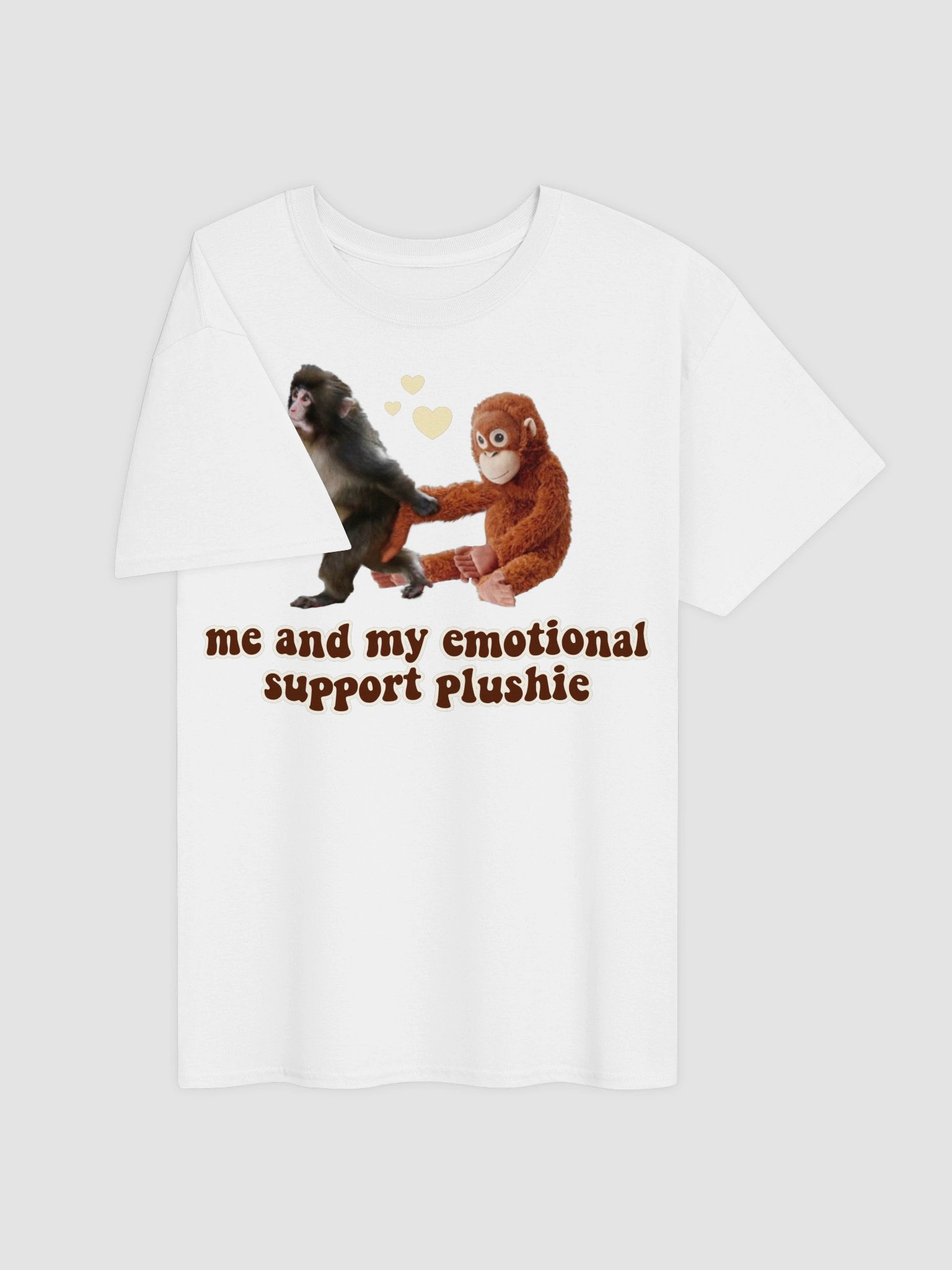 Punch The Monkey Plushie T-shirt - variant 2 product image (4)