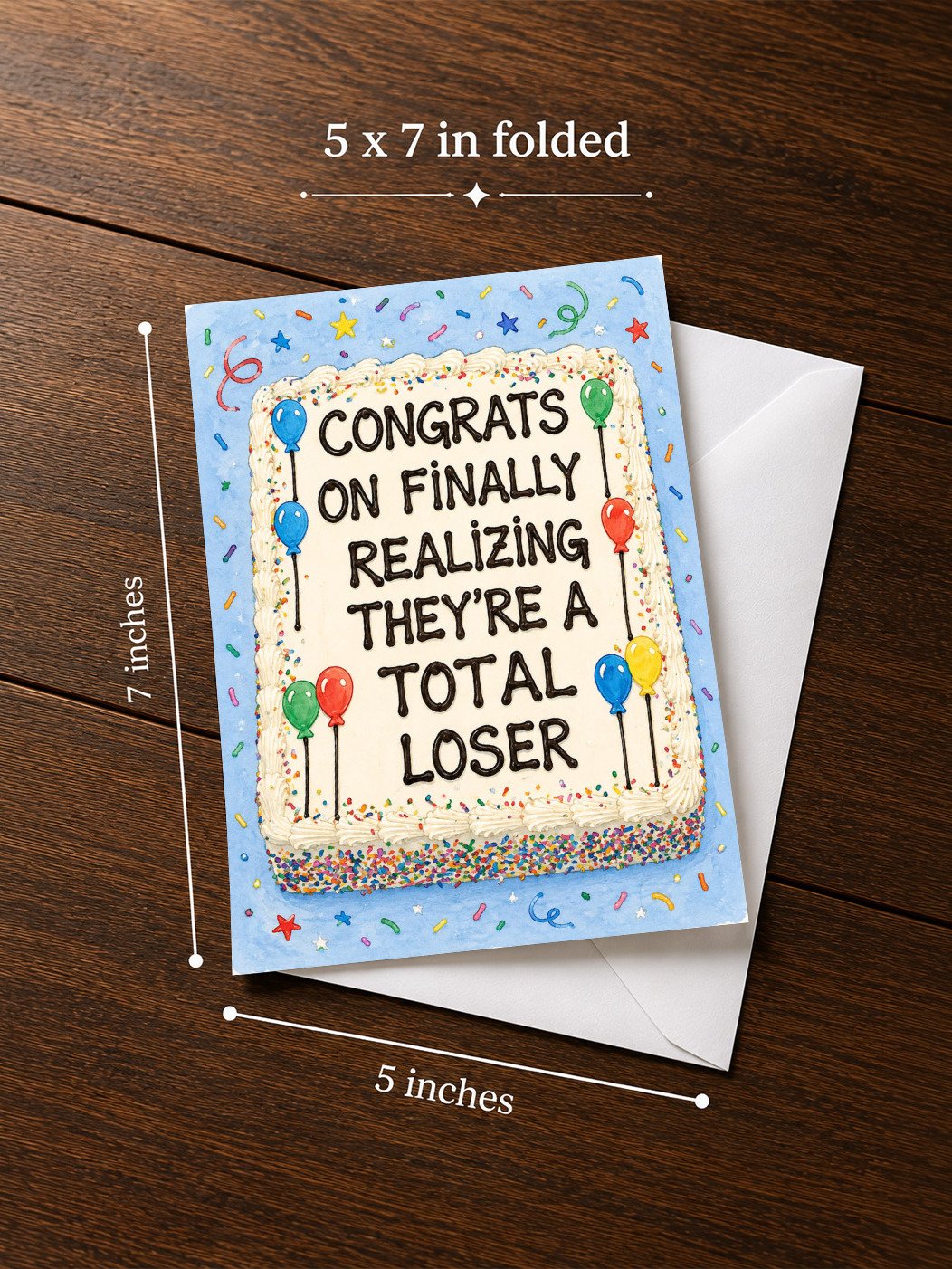 Congrats on Finally Realizing They’re a Total Loser Greeting Card product image (2)