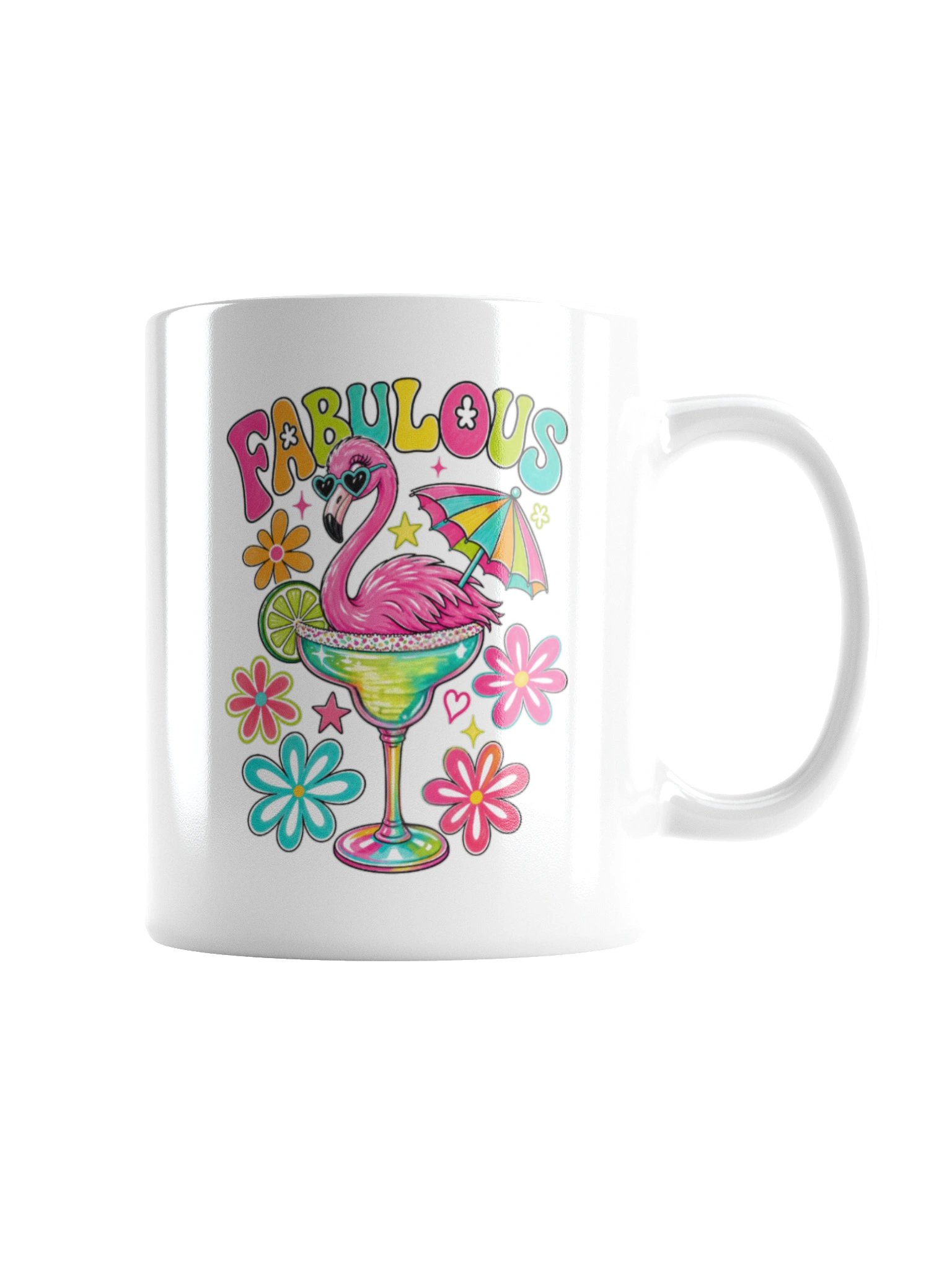 Fabulous Flamingo Margarita Mug product image (3)