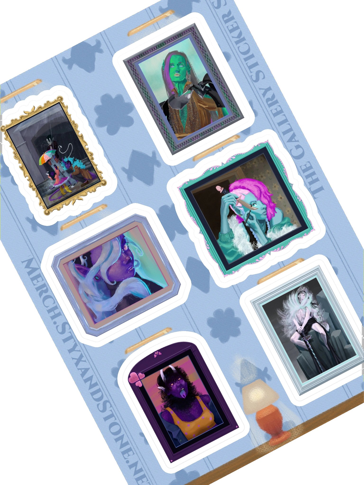 The Gallery Sticker Set product image (1)