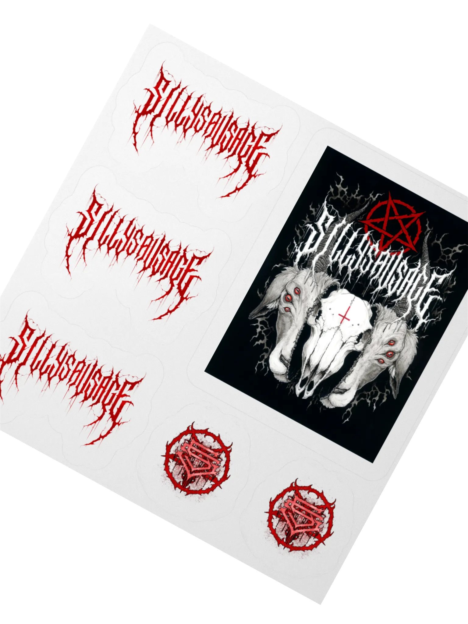 Sillysau5age Sticker Set product image (2)