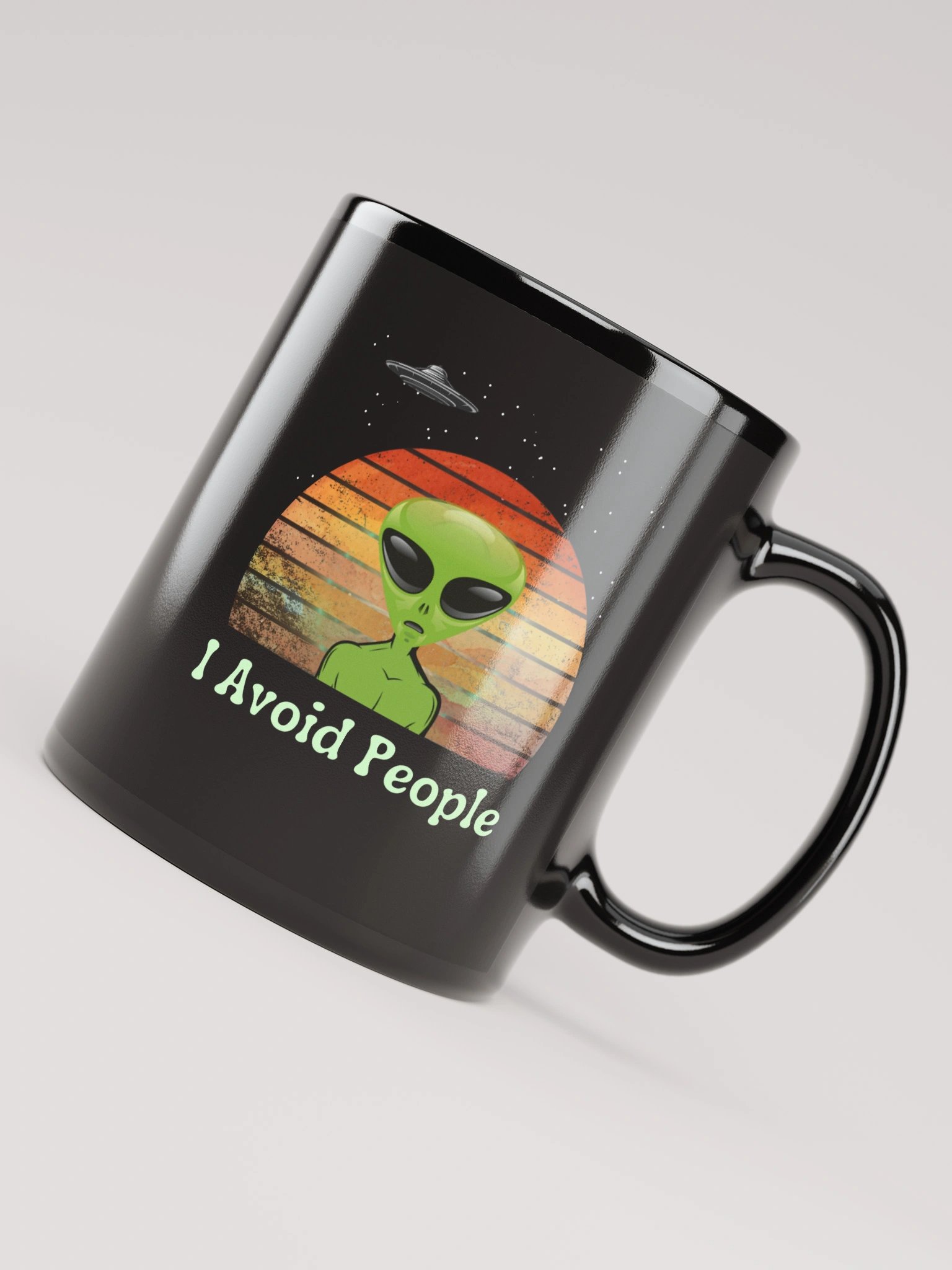 Alien Mug – "I Avoid People" product image (8)