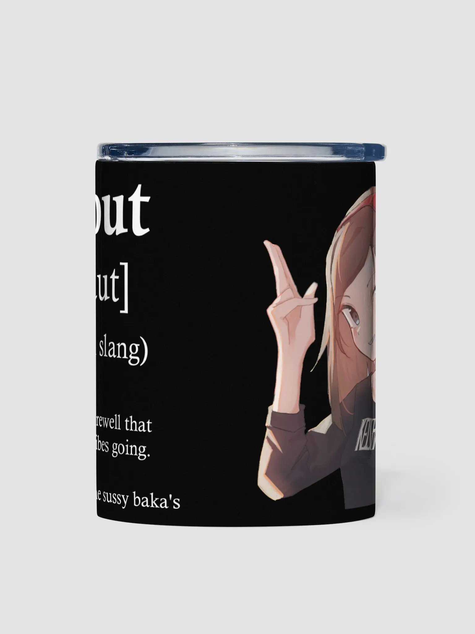 Keisha Out ~ 10oz Stainless Steel Tumbler by Spoke product image (2)