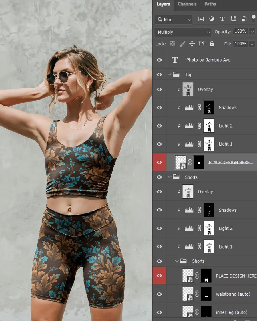 Fashion Mockup - Women's Activewear 02 product image (5)