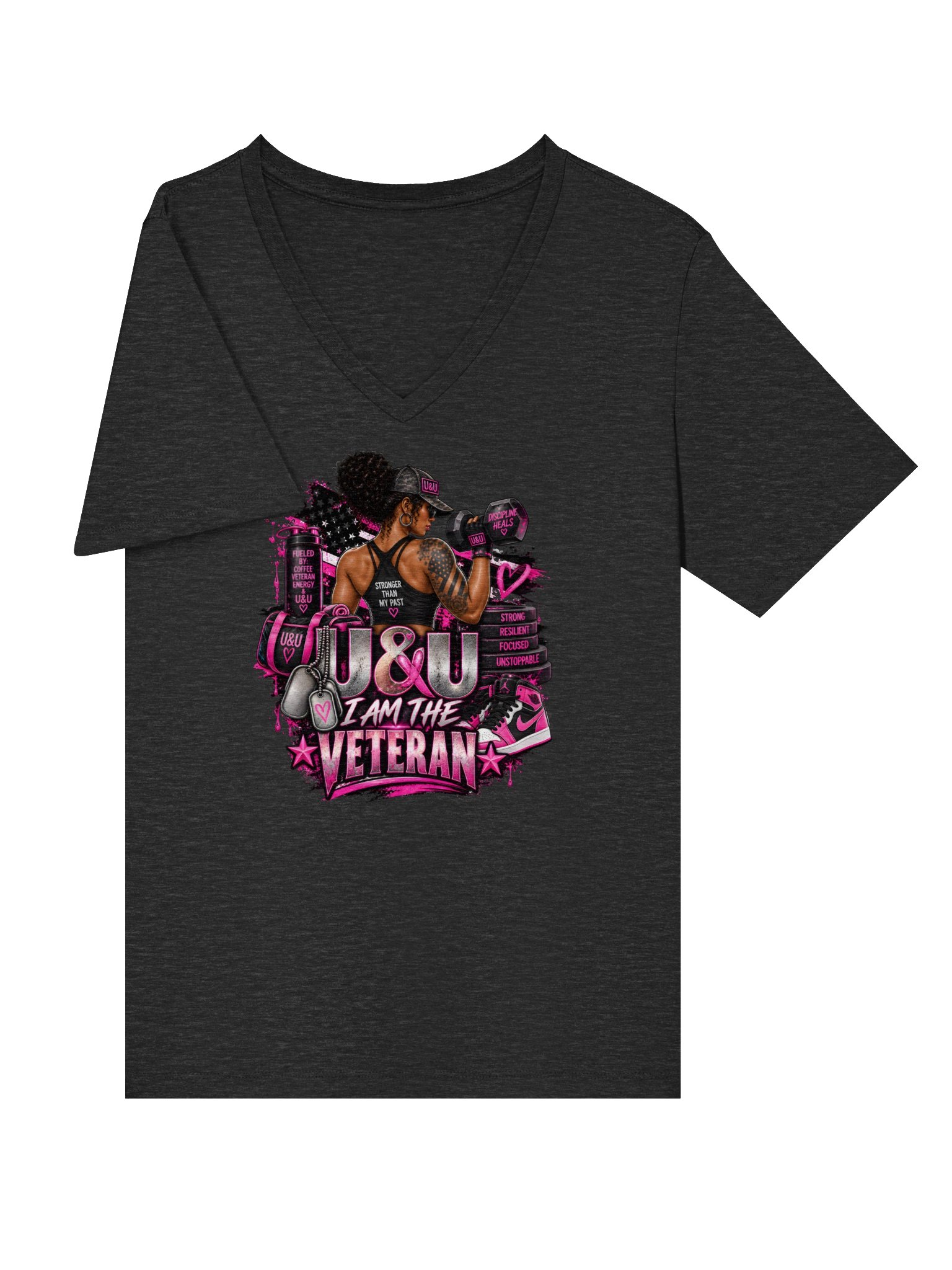 I am the Veteran V-Neck Tee 2 product image (3)