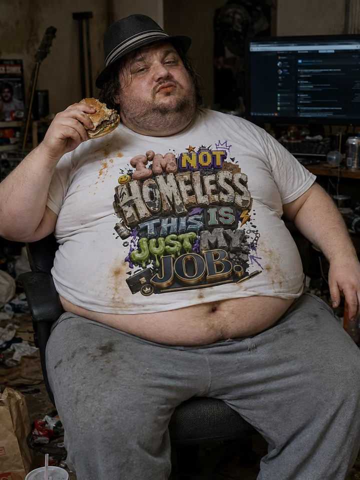 I'M NOT HOMLESS T-Shirt product image (3)