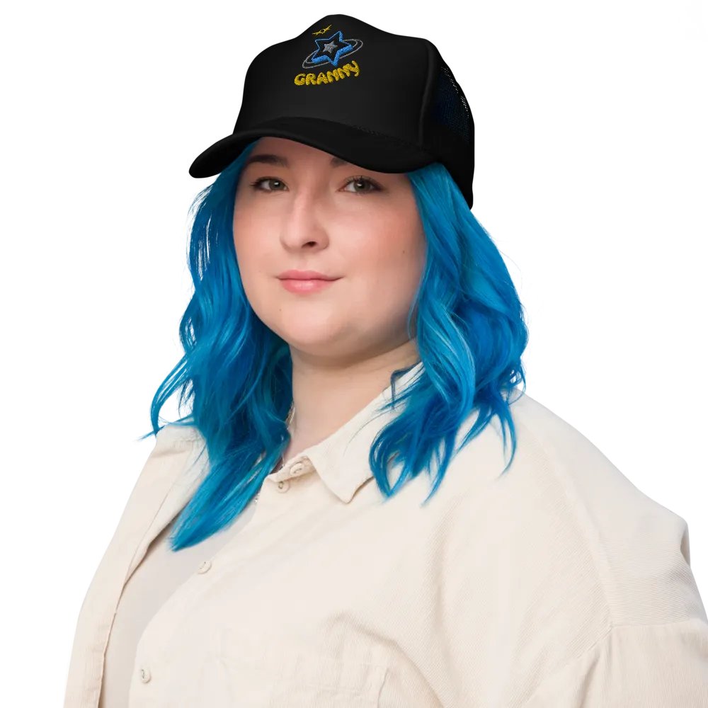 Granny Cosmic Starburst Trucker Cap product image (7)